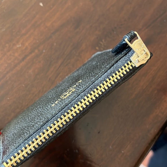 Coach Mini Skinny leather ID Case key chain wallet  brand new - Picture 3 of 6